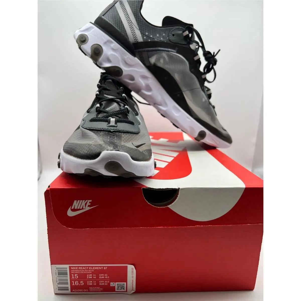 Nike shoes - NA - ANTHRACITE/BLACK-WHITE 3