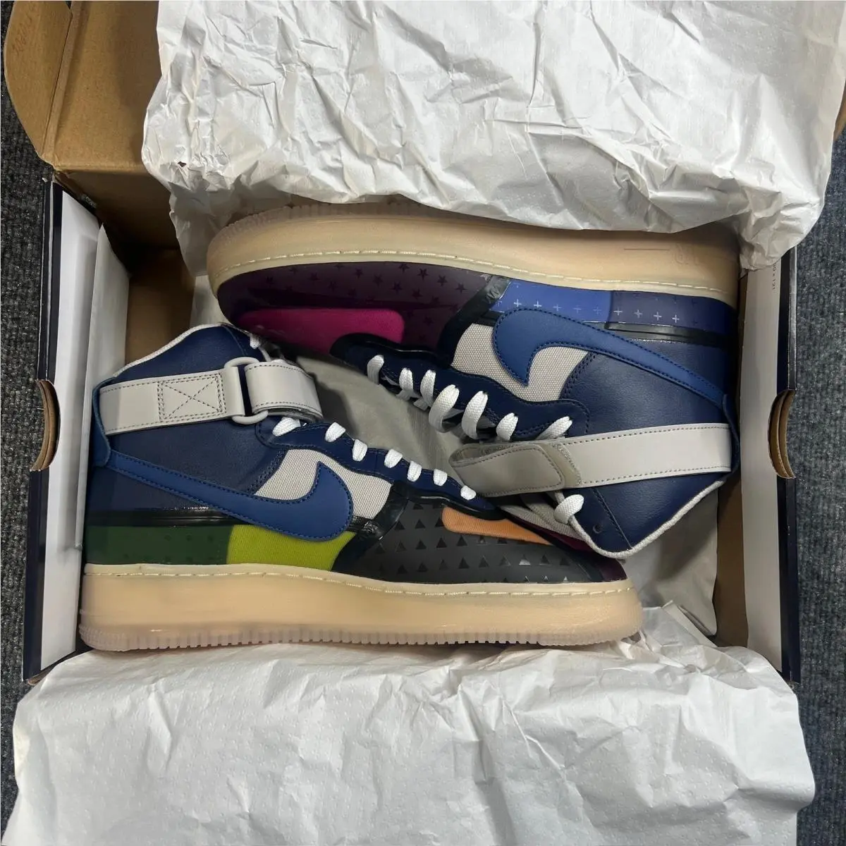 Nike shoes - Air Force 1 High - Air Force High - Blue 11