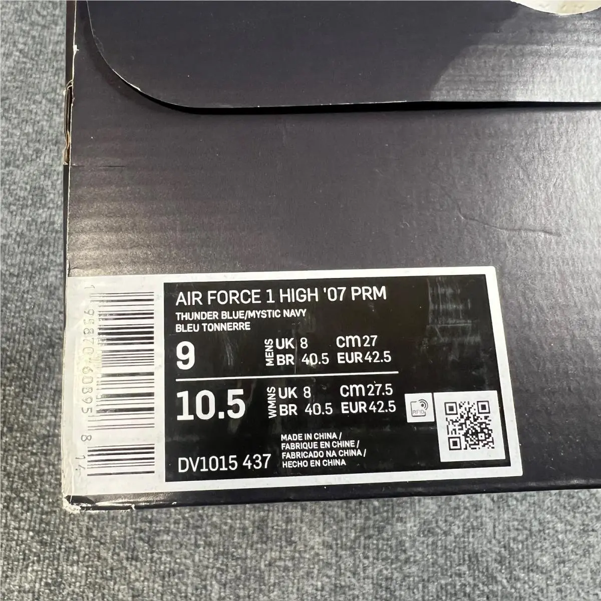 Nike shoes - Air Force 1 High - Air Force High - Blue 13