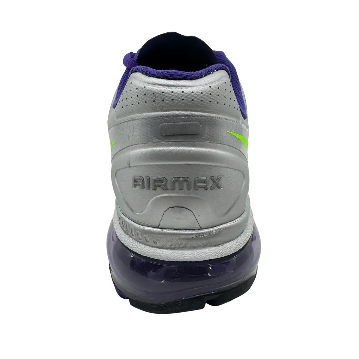 Nike shoes - Nike Air Max+ 2012 - Air - 487679 035 - Silver, Manufacturer: Metallic Silver Green Purple (UPC: 884497528052) 3