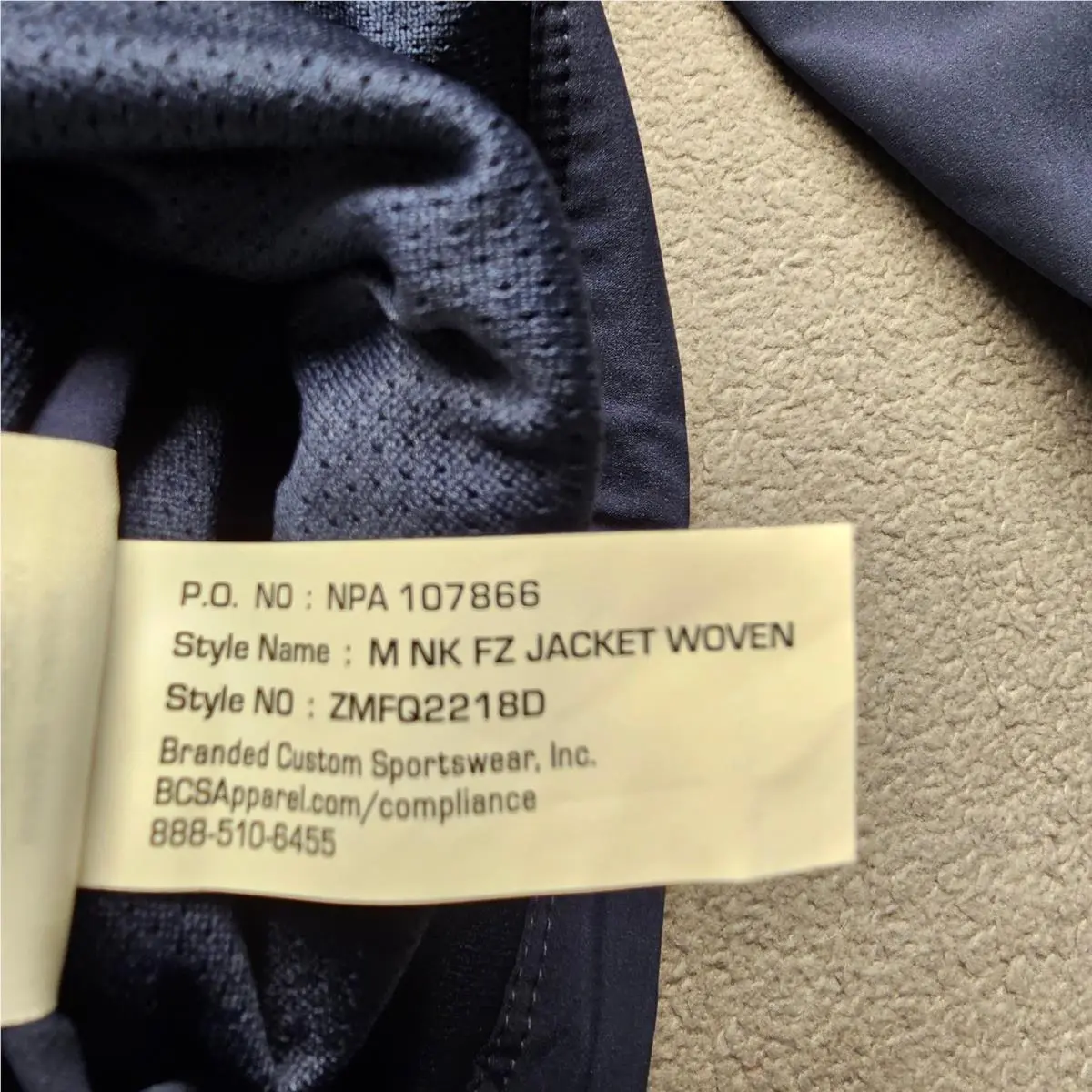 Nike clothing - ZMFQ2218D - ZMFQ2218D - Blue 6