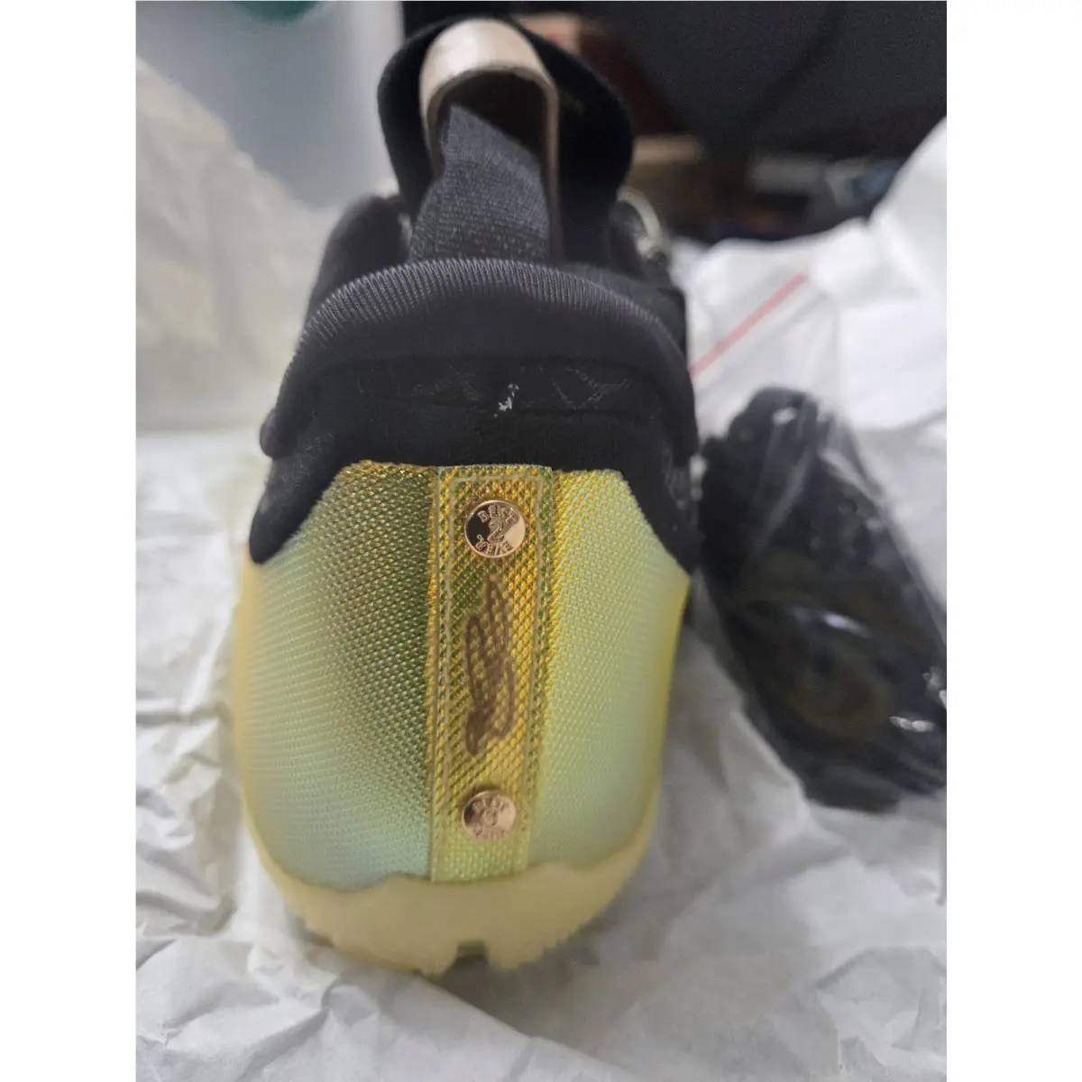 Nike shoes - Nike Lebron Xxiii Hurt Feelings Write History - IB9557-002 - Black/Soft Yellow/Stadium Green/College Grey/Pencil Point 7