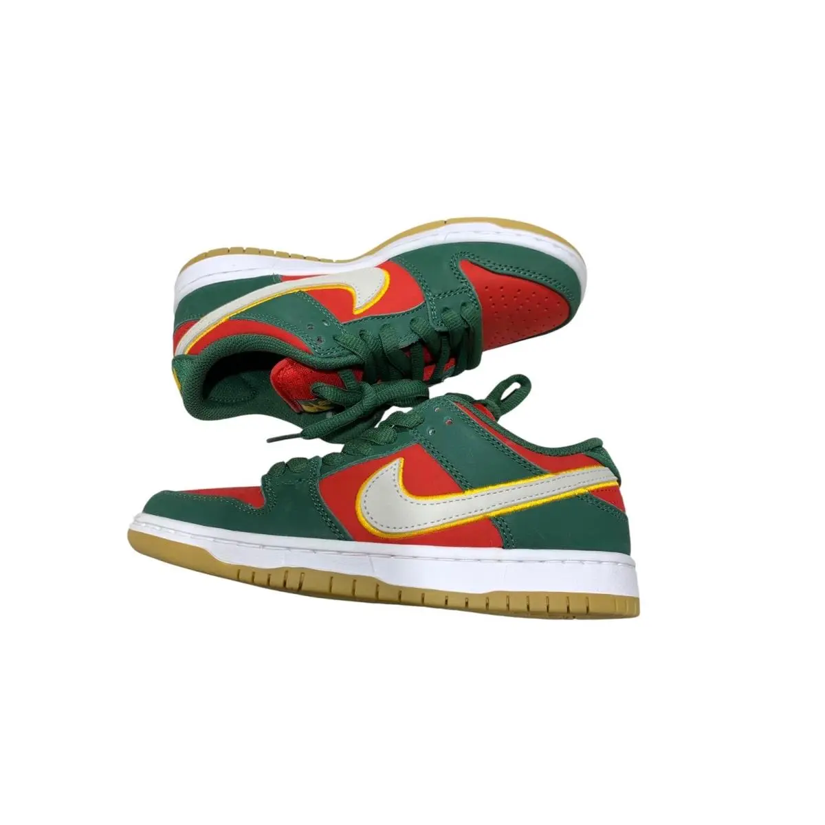 Nike shoes - Dunk Low Pro PRM Fir White University Gold - Multicolor 2
