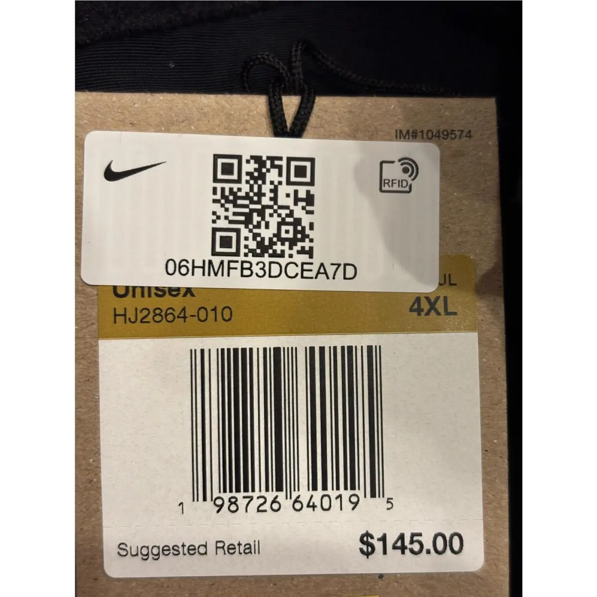 Nike clothing - Black (UPC: 198726640195) 5