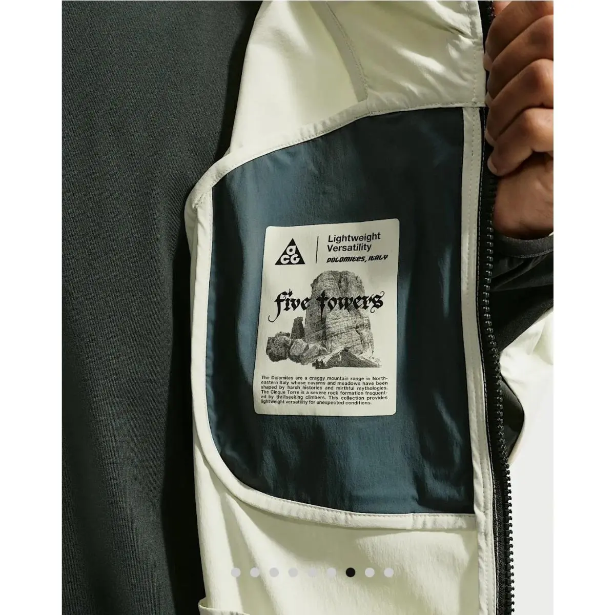 Nike clothing - Nike ACG UV Five Towers - Sea Glass/Black Spruce-Summit White 1