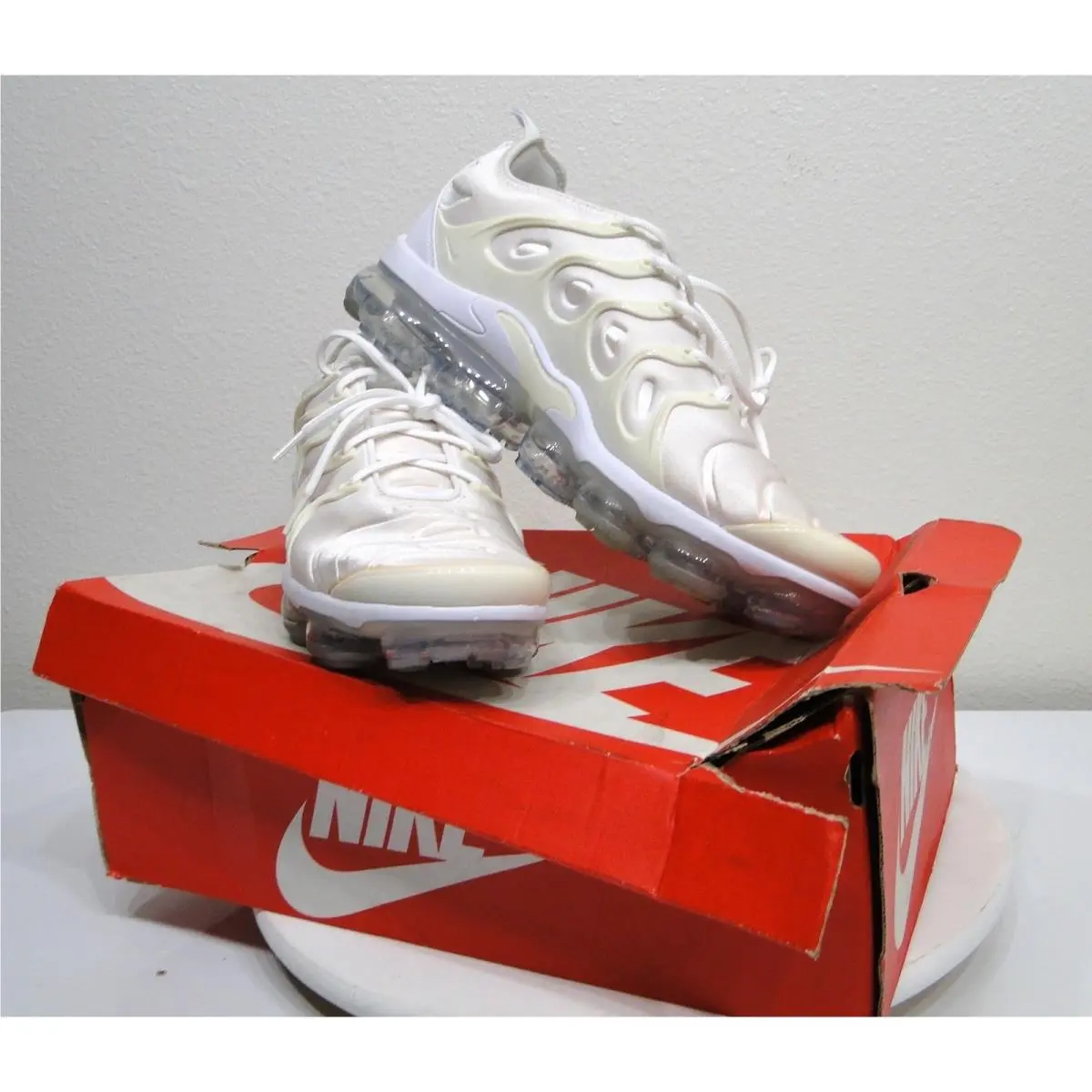 Nike shoes - Nike Air VaporMax Plus Sail White - White 14