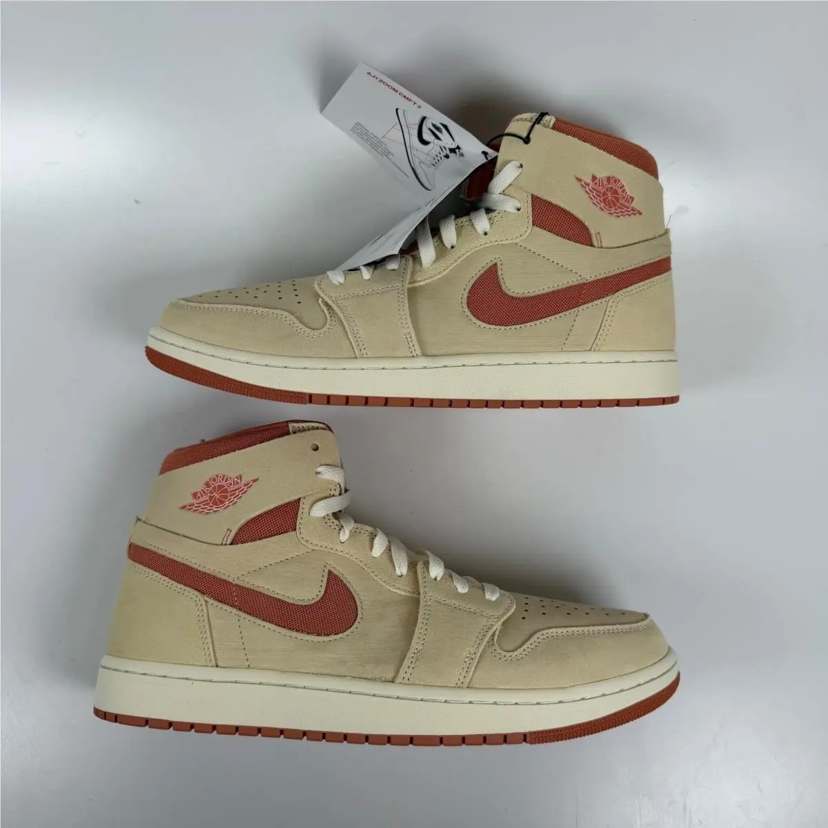 Nike shoes - Jordan 1 High Zoom CMFT 2 - Beige 1