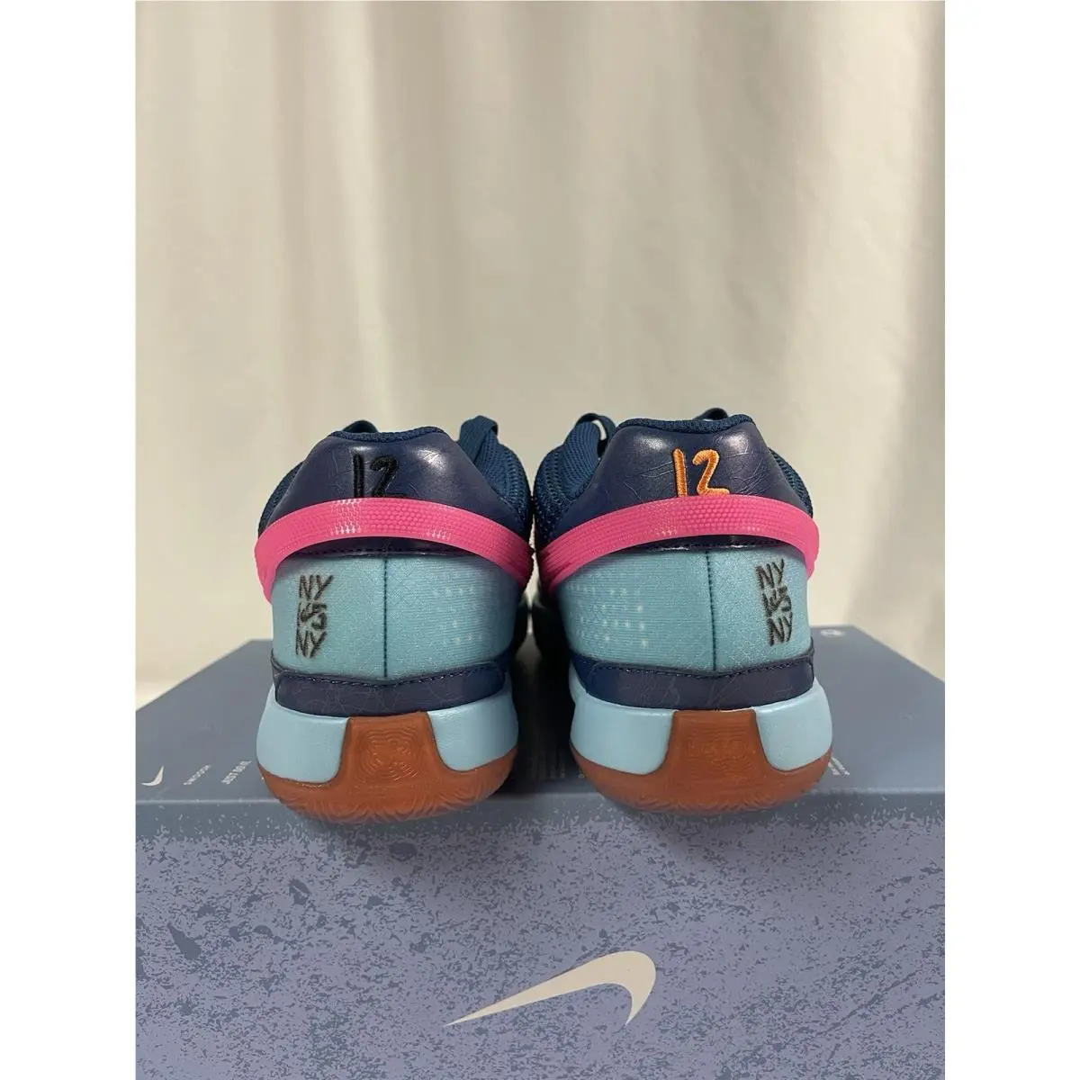Nike shoes - Nike Ja 1 - FV1286-400 - Blue/Hyper Pink-Aquarius Blue-Black-Bright Mandarin 3