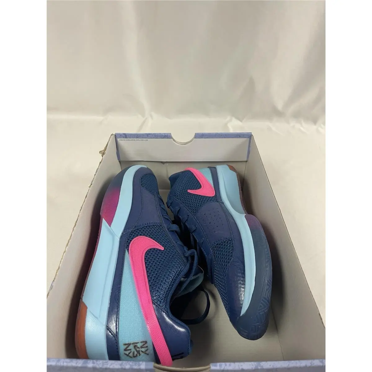 Nike shoes - Nike Ja 1 - FV1286-400 - Blue/Hyper Pink-Aquarius Blue-Black-Bright Mandarin 0