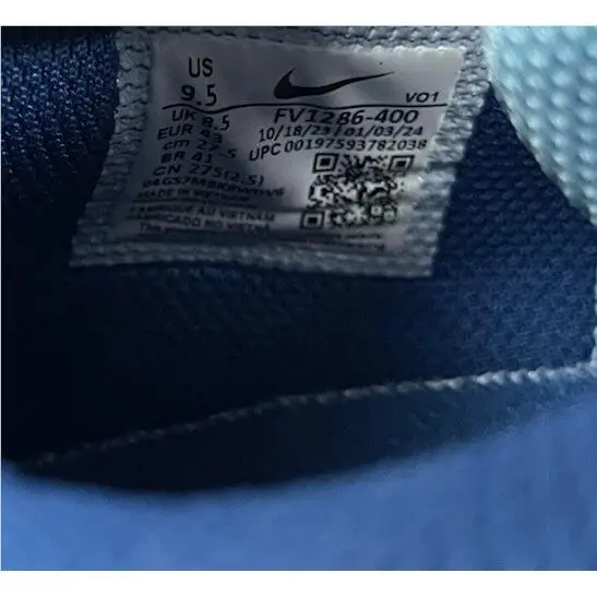Nike shoes - Nike Ja 1 - FV1286-400 - Blue/Hyper Pink-Aquarius Blue-Black-Bright Mandarin 5