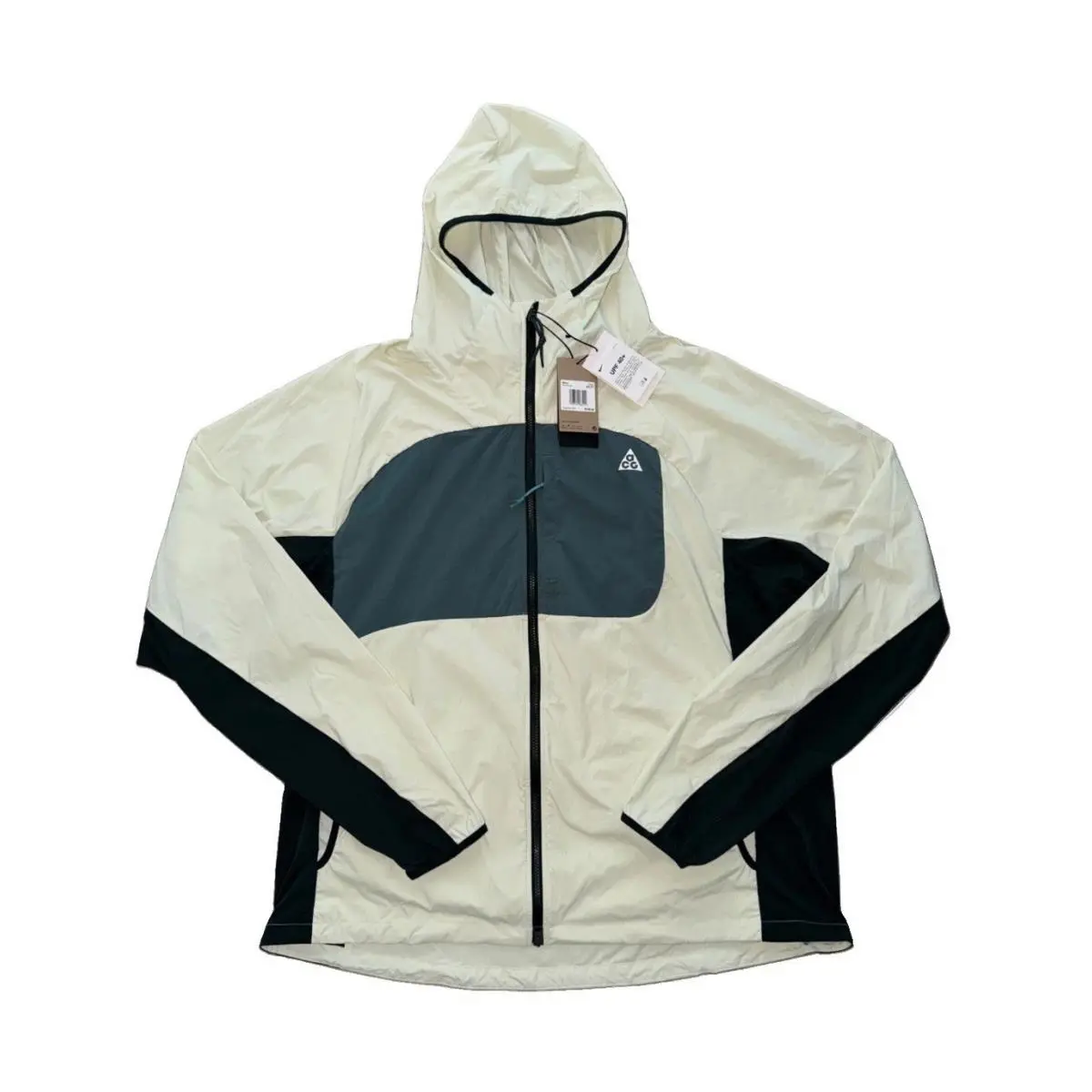 Nike Acg UV Five Towers Jacket Sea Glass Black Spruce IF0959-020 Size Xxltt