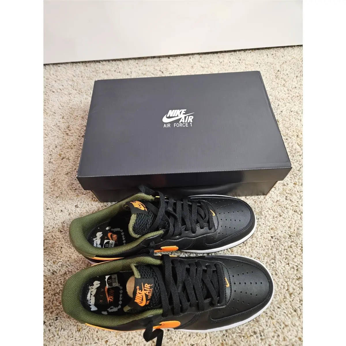 Nike shoes - Nike Air Force 1 `07 LV8 - DH7440-001 - Black (UPC: 195866279483) 5