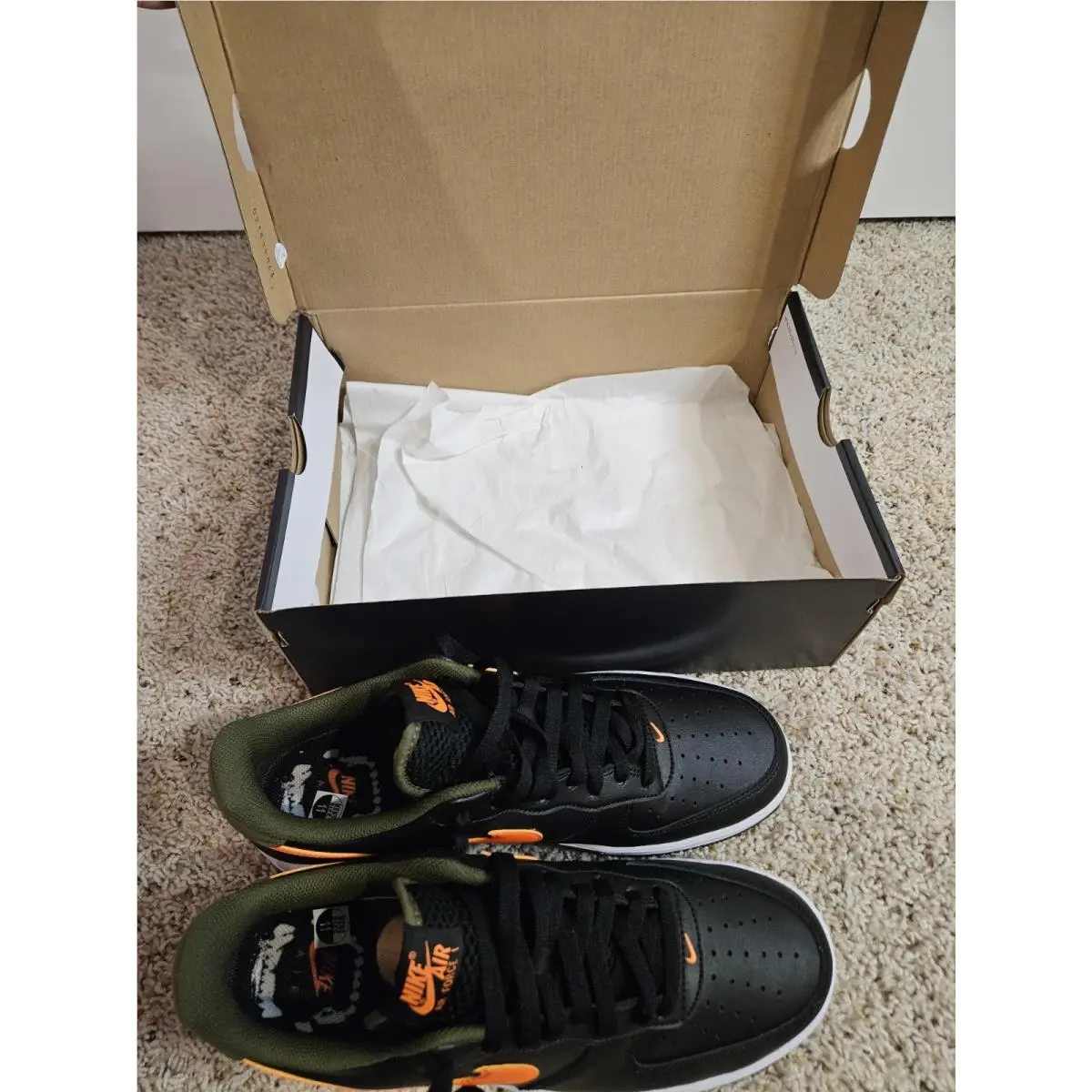 Nike shoes - Nike Air Force 1 `07 LV8 - DH7440-001 - Black (UPC: 195866279483) 6