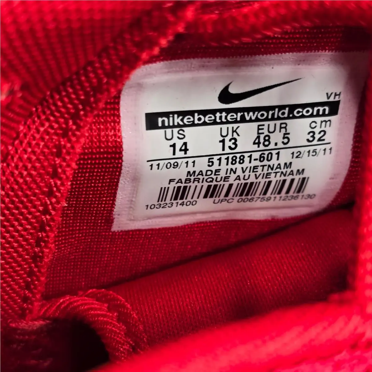 Nike shoes - Nike Roshe Run - Roshe Run - 511881 601 - Red 2