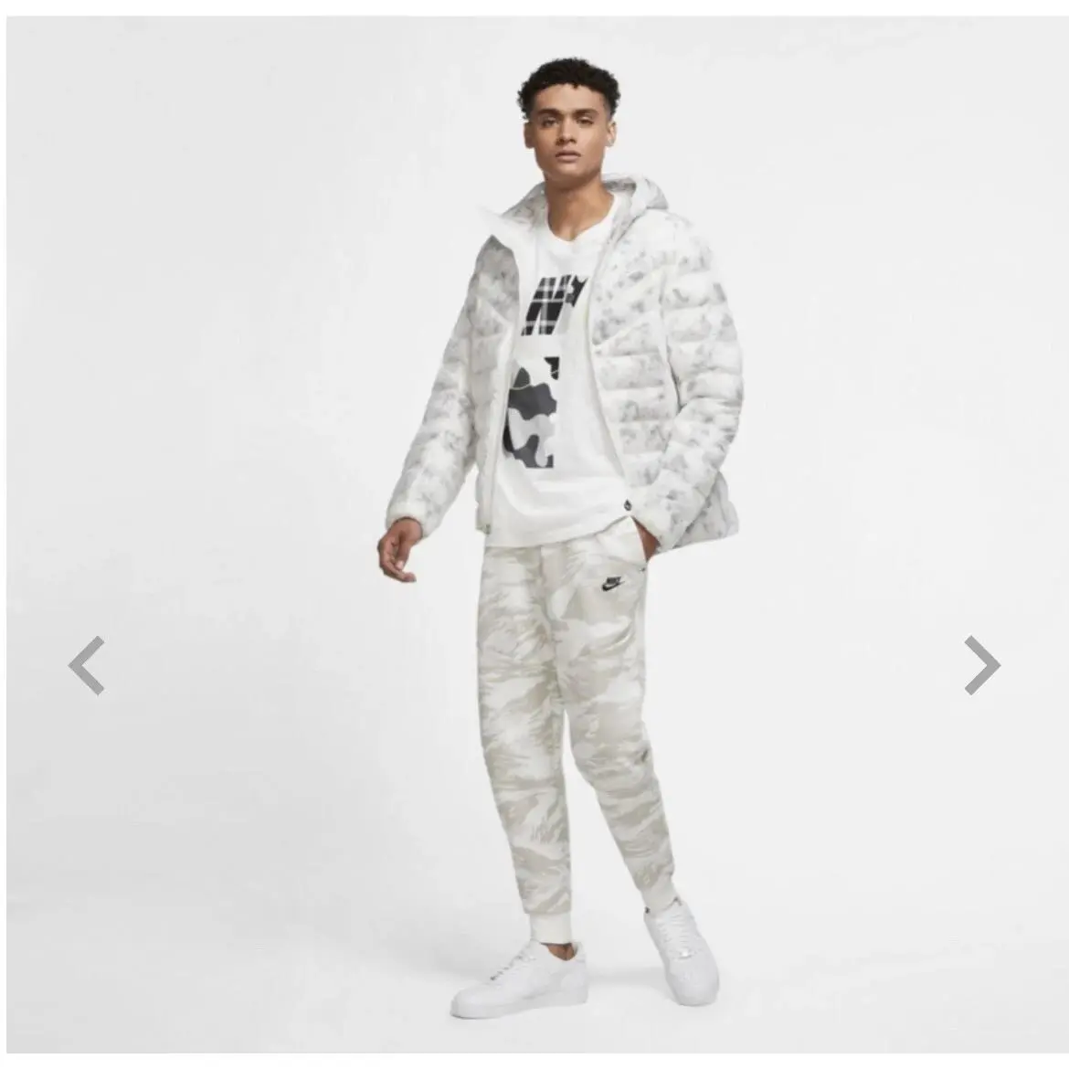 Nike clothing - SHIELD - SHIELD - White (UPC: 0194494703025) 3