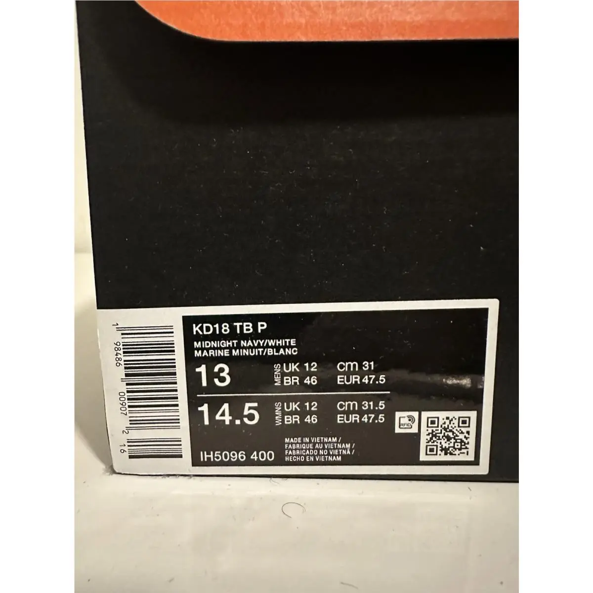 Nike shoes - Nike KD 18 - IH5096 400 - Multi-Color (UPC: 0198486009072) 4