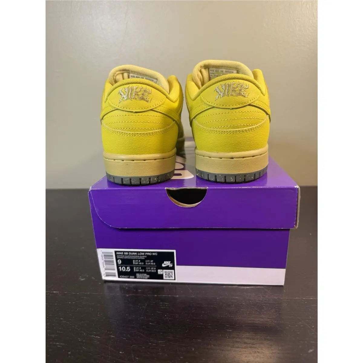 Nike shoes - Nike SB Dunk Low - Dunk Low - IO0427-300 - Yellow 1
