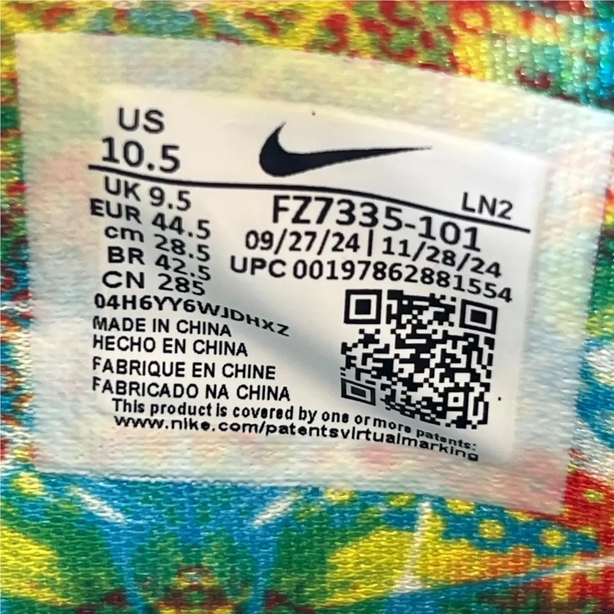 Nike shoes - Nike Kobe 9 Elite Protro What The (2025) - Multicolor 5