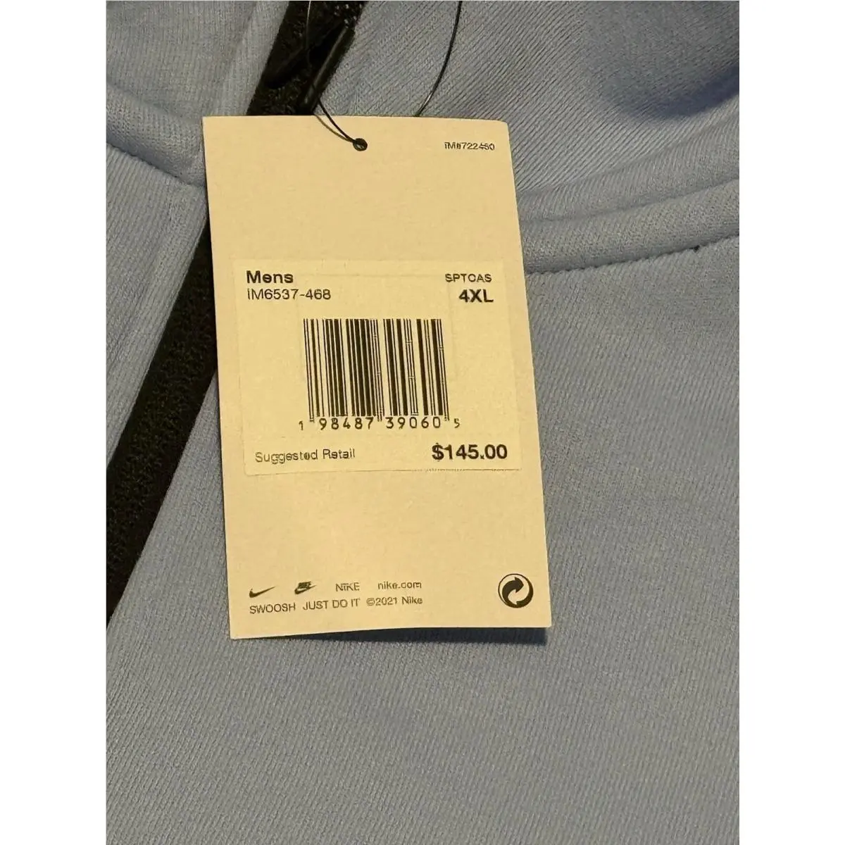 Nike clothing - Blue (UPC: 198484643476) 3