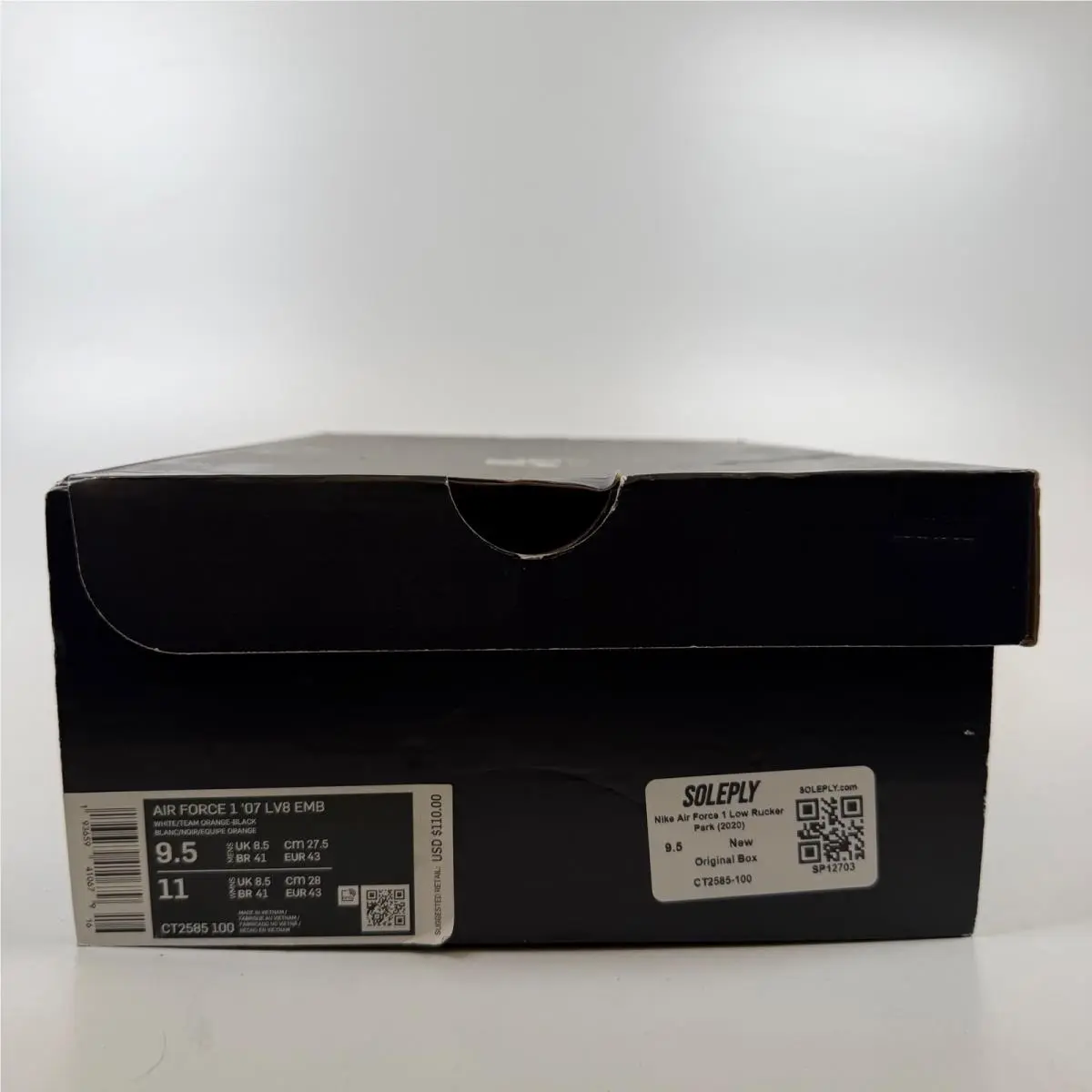Nike shoes - Nike Air Force 1 Low Rucker Park - White 7