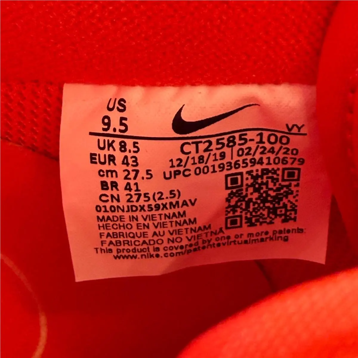 Nike shoes - Nike Air Force 1 Low Rucker Park - White 5