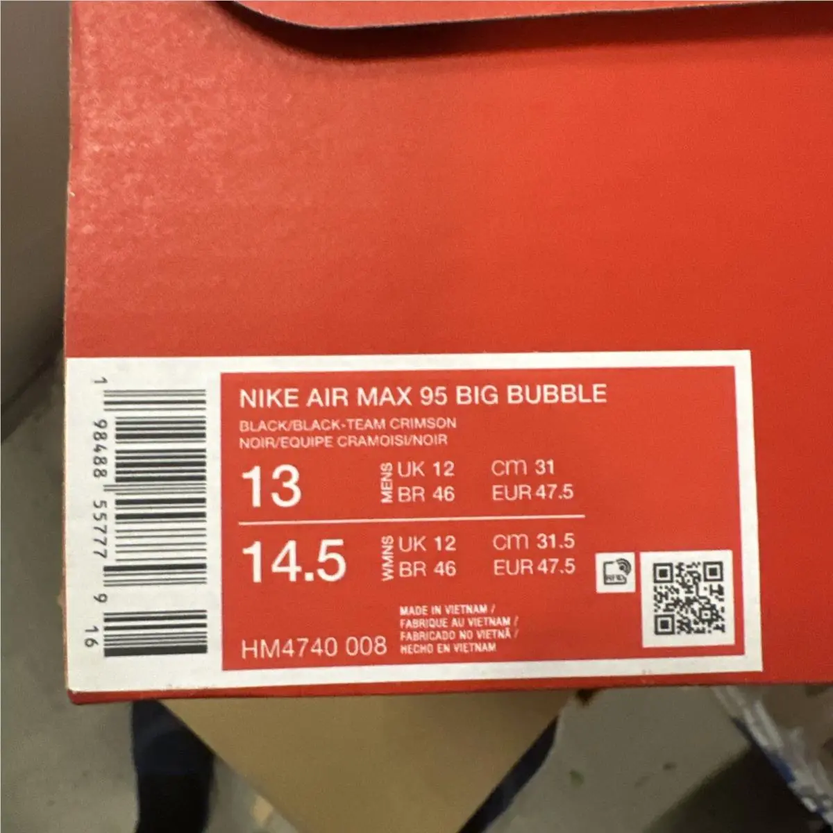 Nike shoes - Nike Air Max 95 - Air Max - HM4740-008 - Black 0