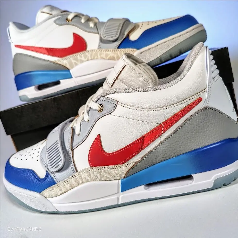 Nike shoes - Jordan Legacy 312 - Legacy - FN8902-161 - White/White/Game Royal/University Red 0