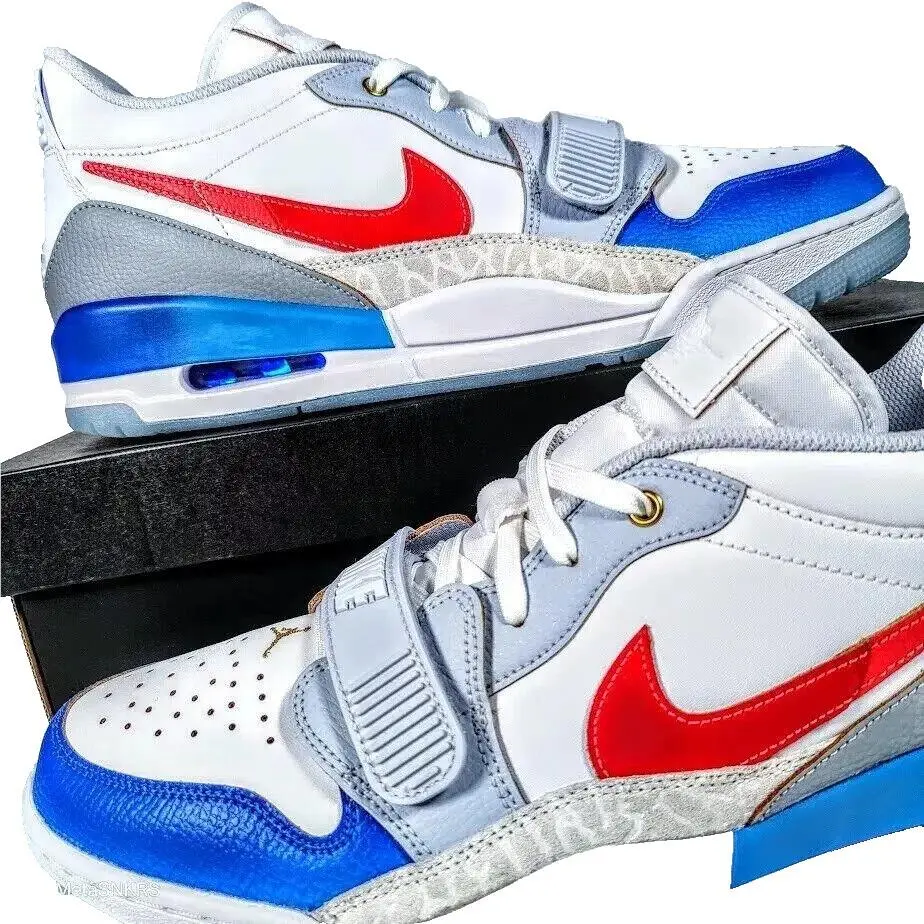 Nike shoes - Jordan Legacy 312 - Legacy - FN8902-161 - White/White/Game Royal/University Red 2