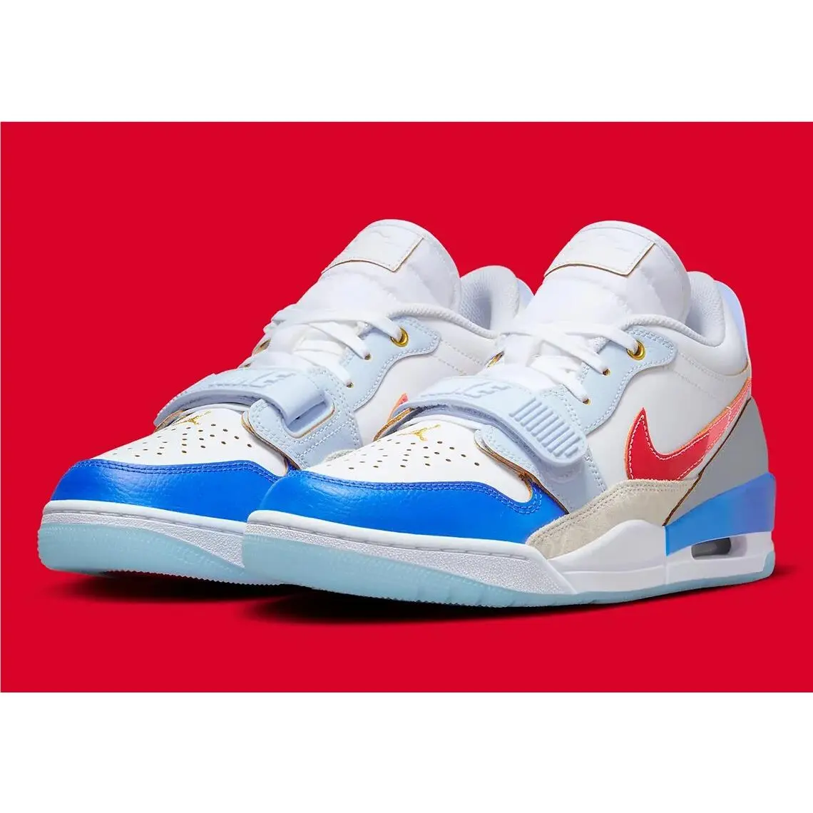 Nike shoes - Jordan Legacy 312 - Legacy - FN8902-161 - White/White/Game Royal/University Red 19