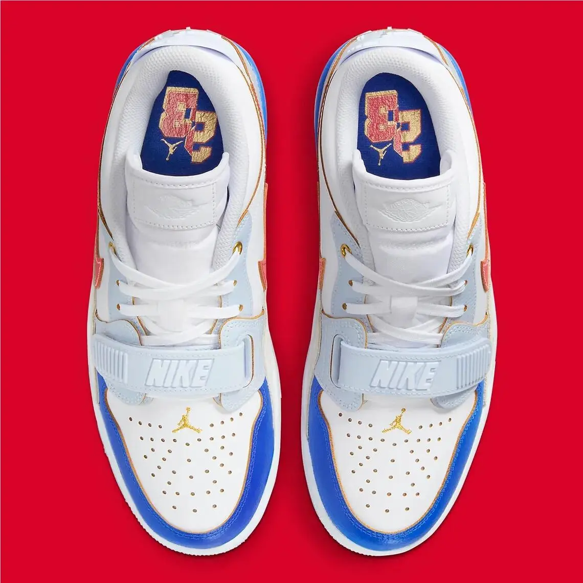 Nike shoes - Jordan Legacy 312 - Legacy - FN8902-161 - White/White/Game Royal/University Red 20