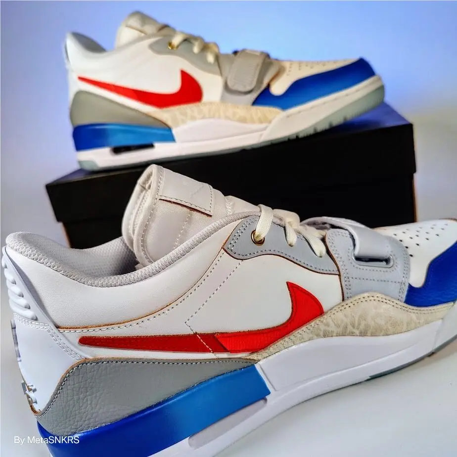 Nike shoes - Jordan Legacy 312 - Legacy - FN8902-161 - White/White/Game Royal/University Red 7