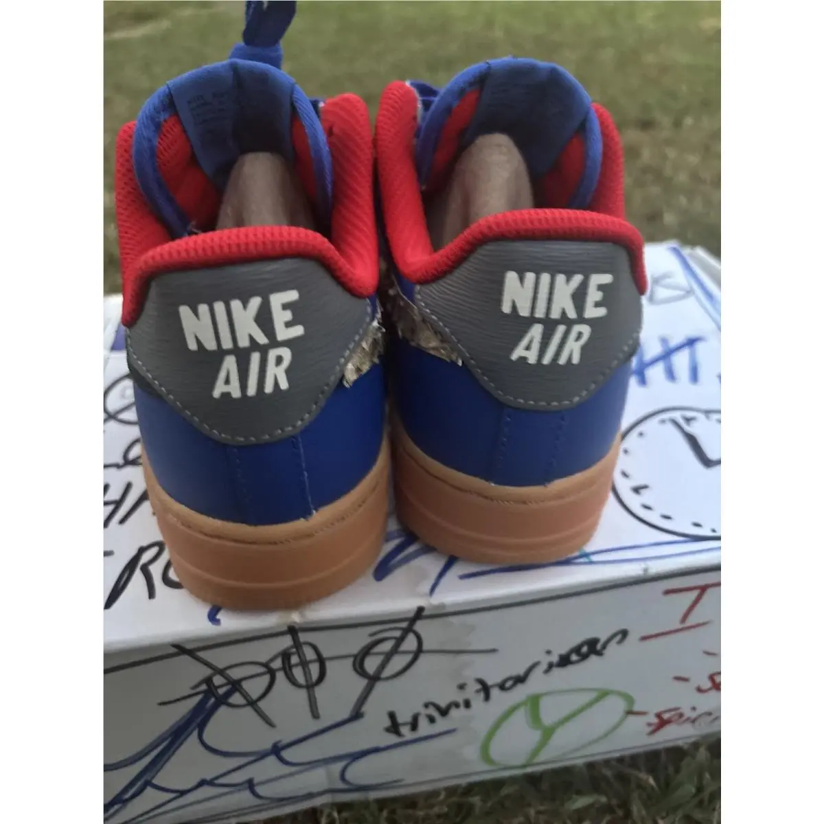 Nike shoes - Nike Air Force 1 - Air Force - Blue 8