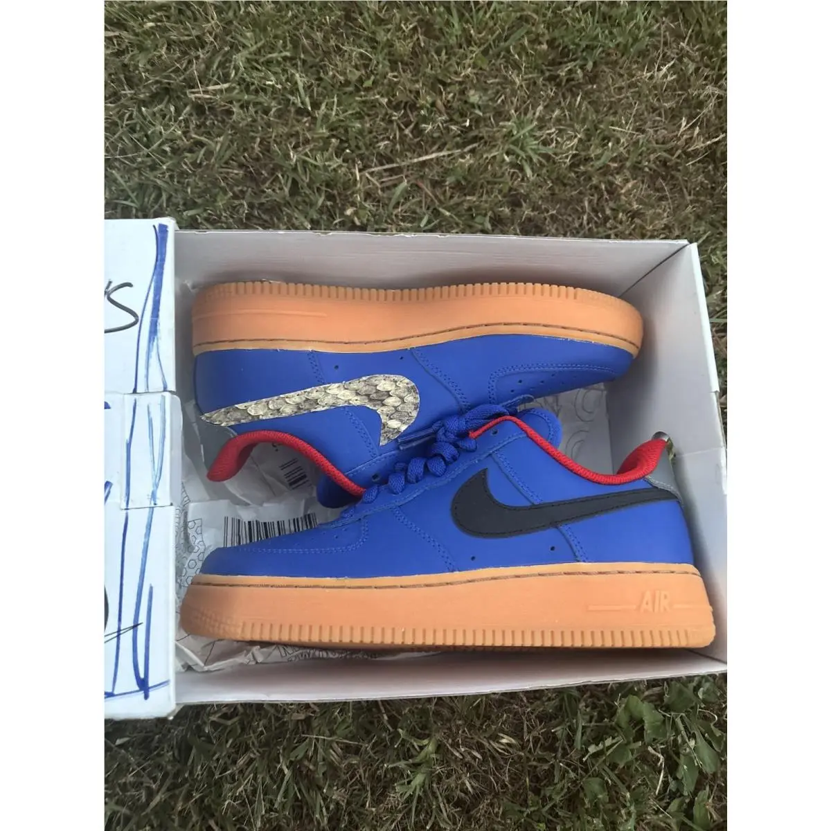 Nike shoes - Nike Air Force 1 - Air Force - Blue 6