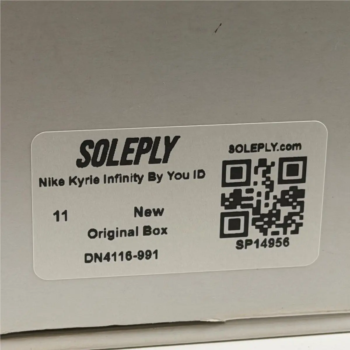 Nike shoes - Nike Kyrie Infinity By You ID - Black 6
