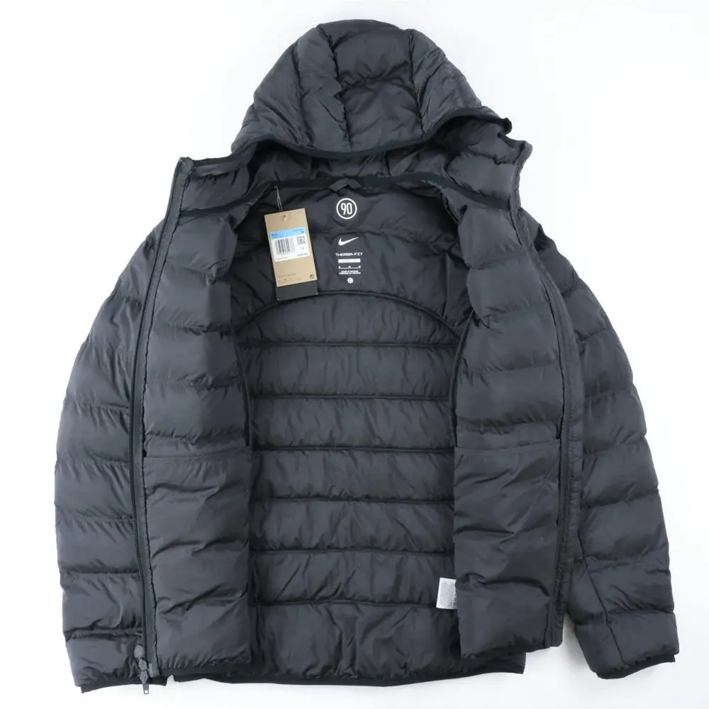 Nike clothing - Nike Total 90 Therma-FIT Soccer Puffer Jacket - HV3507-010 - Black (UPC: 198484317490) 0