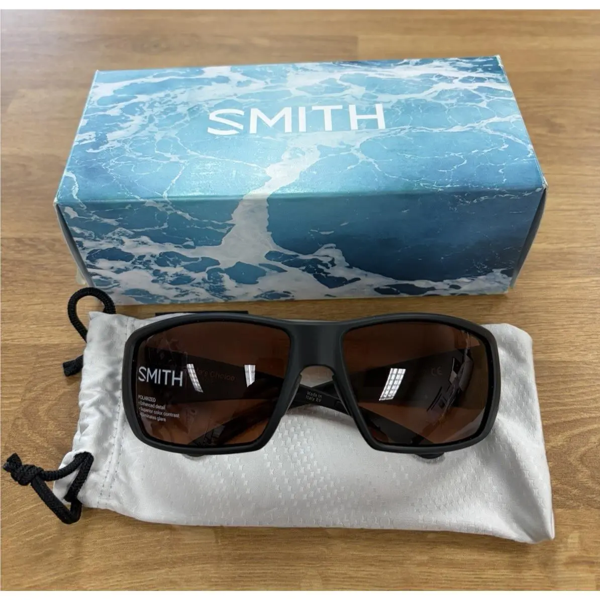 Smith Guides Choice Matte Black Sunglasses Chromapop Polarized Copper