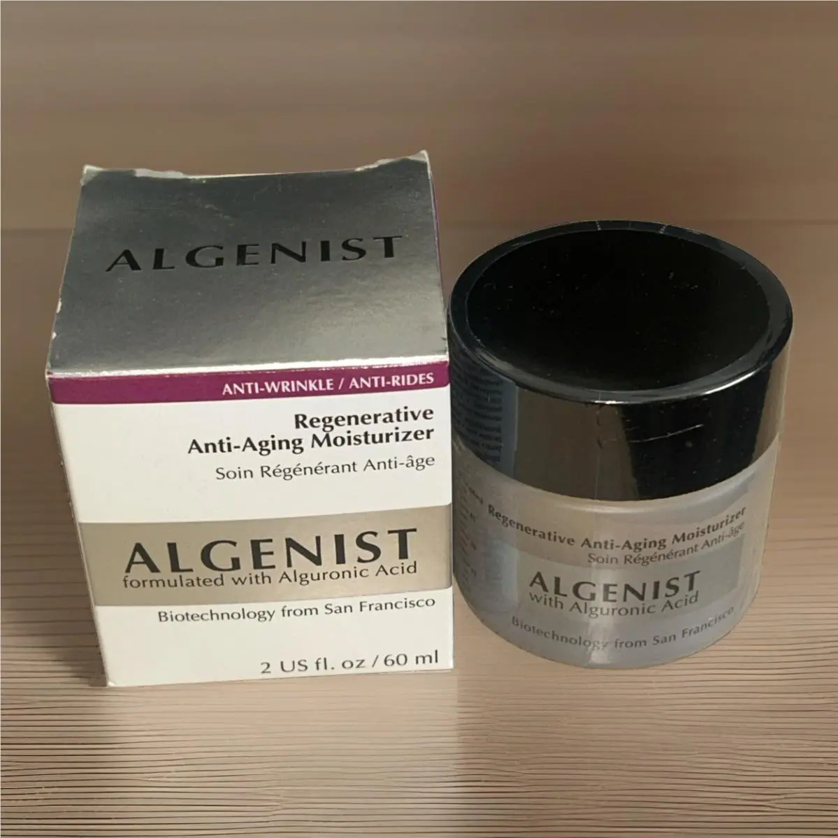 Algenist Regenerative Anti-aging Moisturizer Face Cream 2 Fl. oz/60 ml
