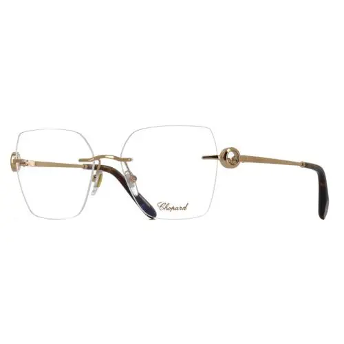 VCHL26S 08FC 55 Shiny Yellow Gold 55mm Eyeglasses by Chopard