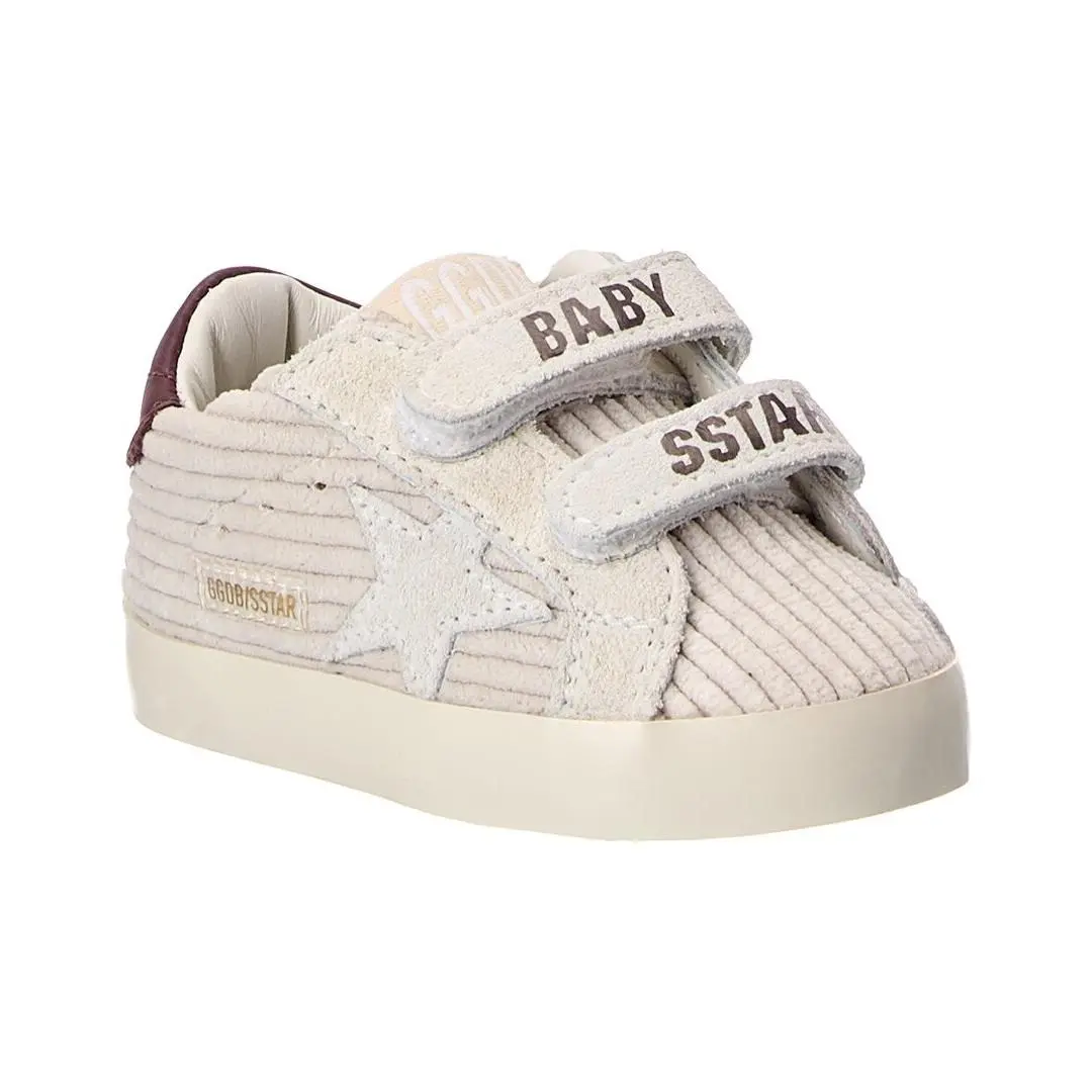 Golden Goose Baby School Velvet Sneaker