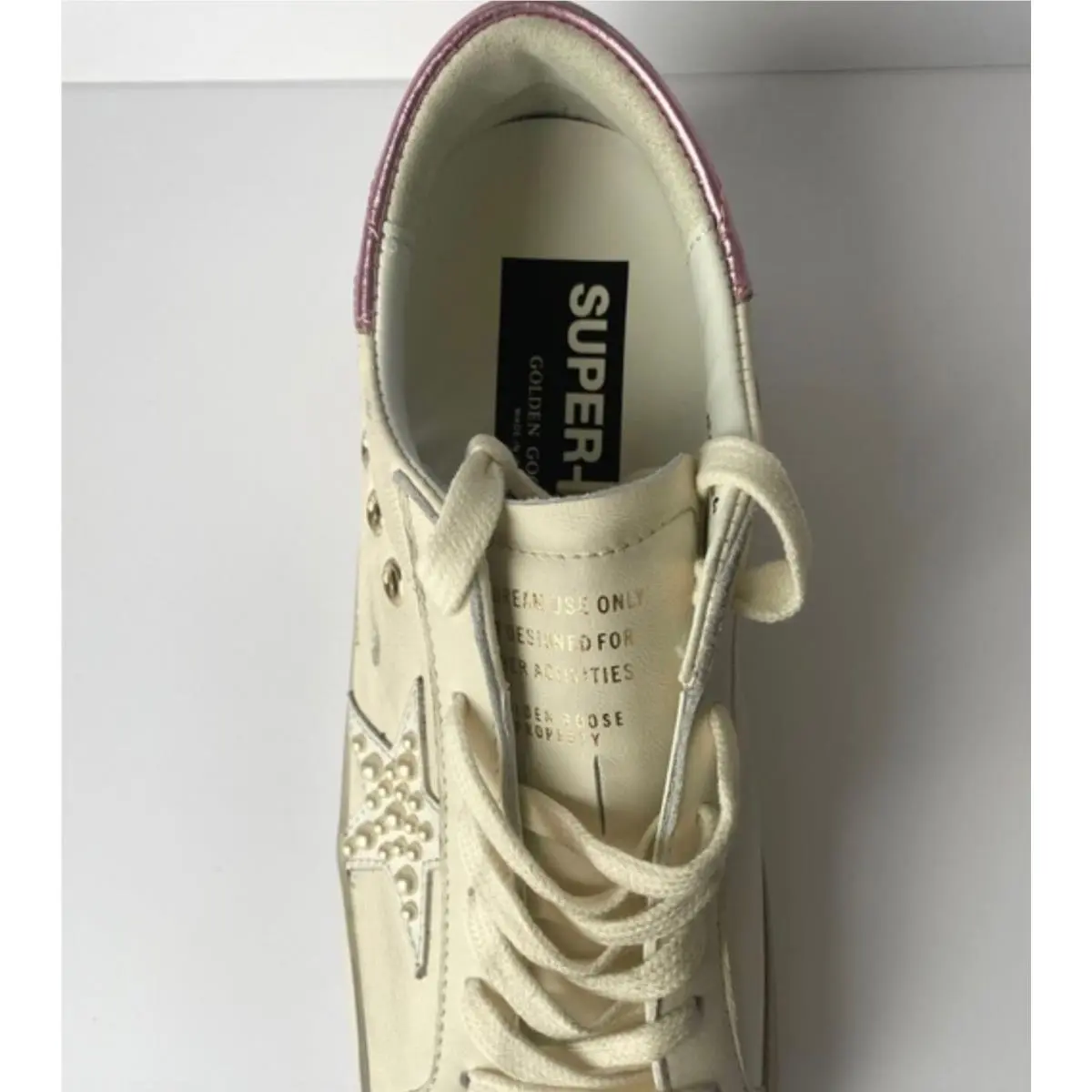 Golden Goose shoes - Golden Goose Superstar - Superstar - GWF00101F00639410310 - White 5