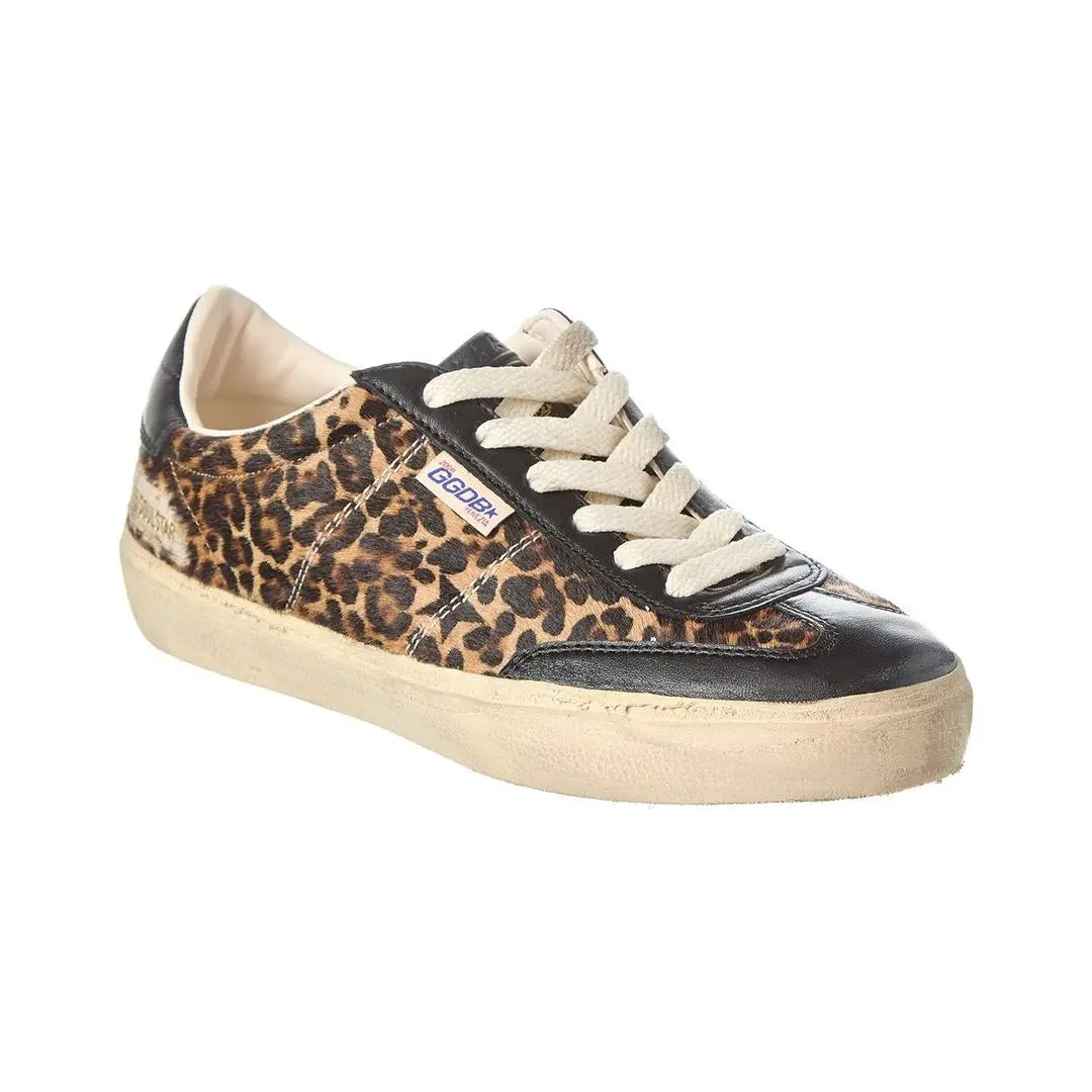 Golden Goose Soul Star Leather Sneaker Women`s Brown 39