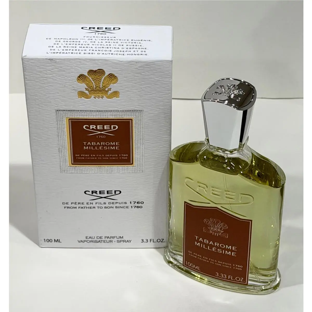 Tabarome Millisme BY Creed Eau DE Parfum Spray 3.3 OZ/100 ML For Men