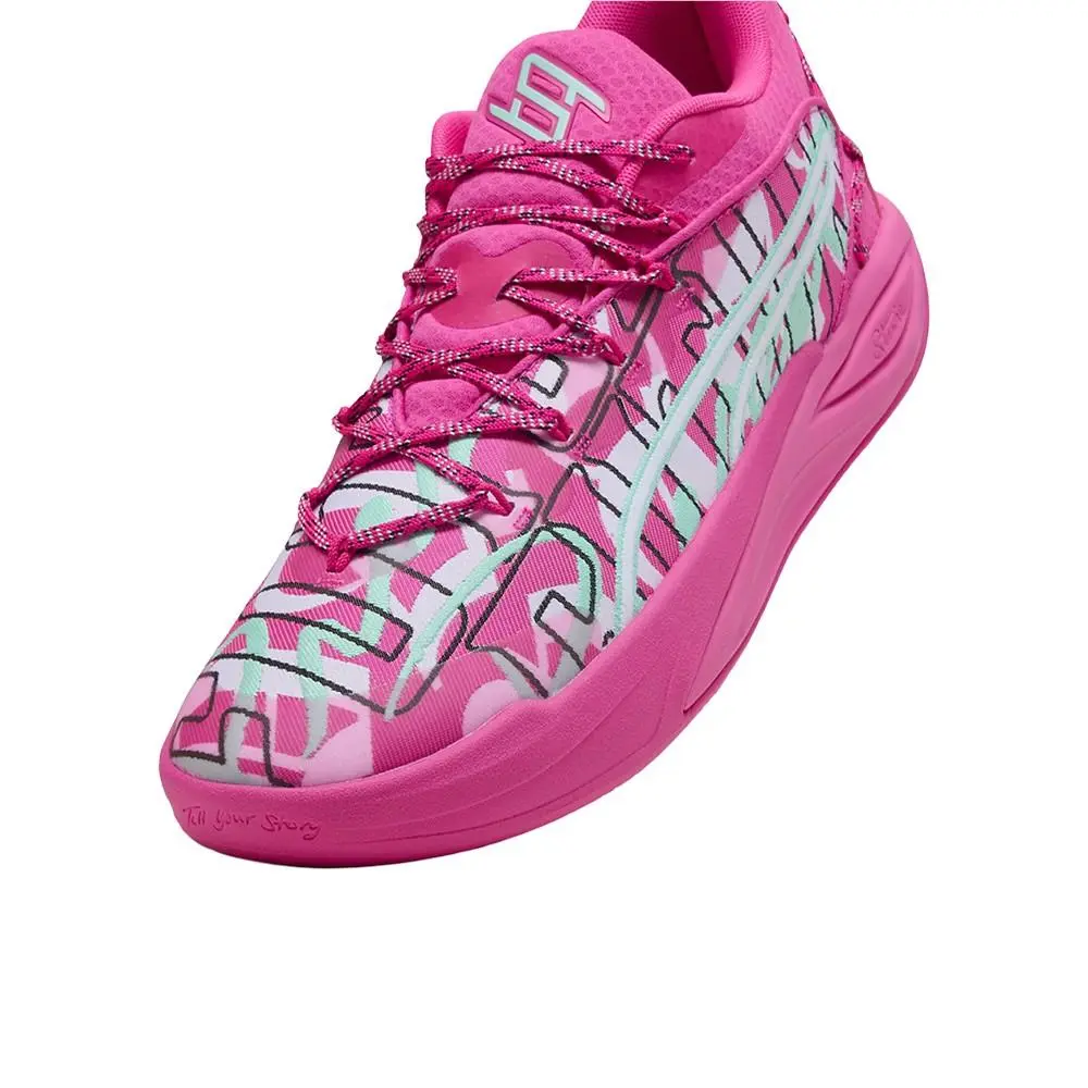 Puma shoes - PUMA Stewie 4 Timeless Basketball - 31134701 - Green 4