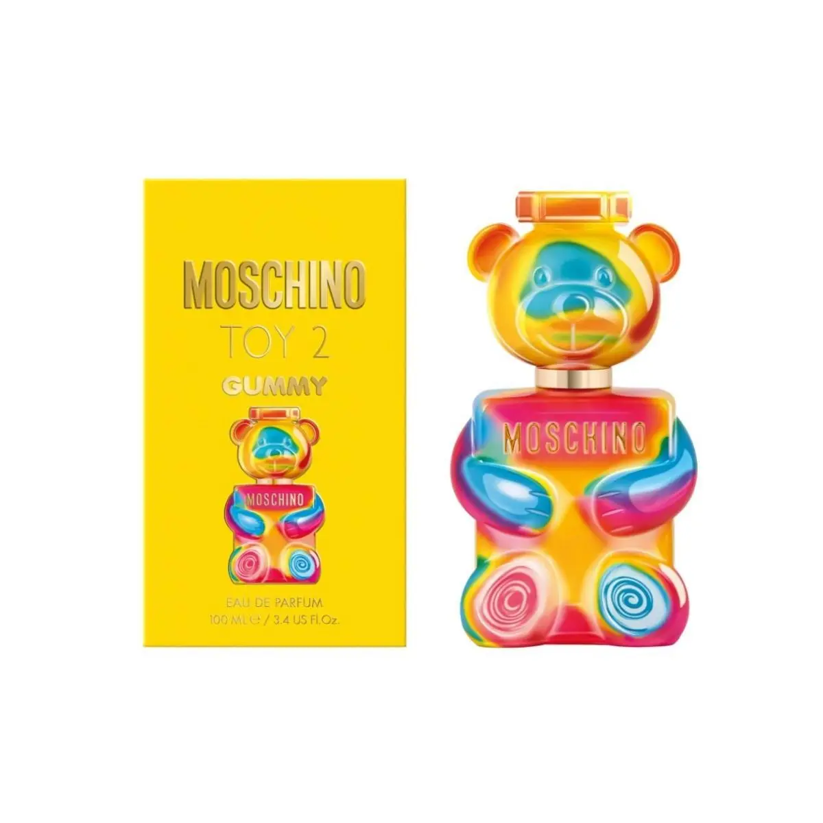 Moschino Toy 2 Gummy 3.4 oz Edp Spray Womens Perfume 100 ml