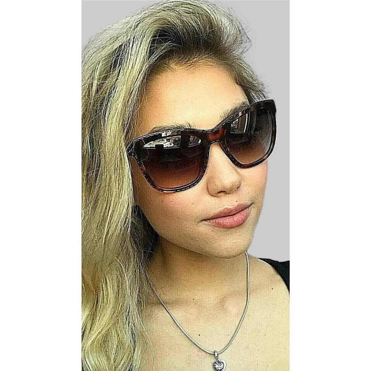Moschino MO 759S 02SA 55mm Tortoise Oversized Women`s Sunglasses