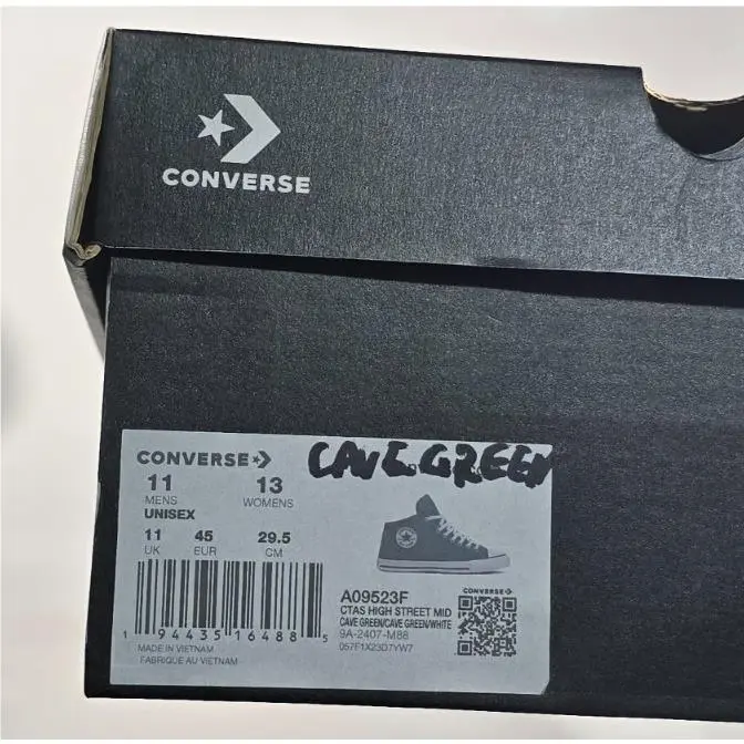 Converse shoes - Green 5