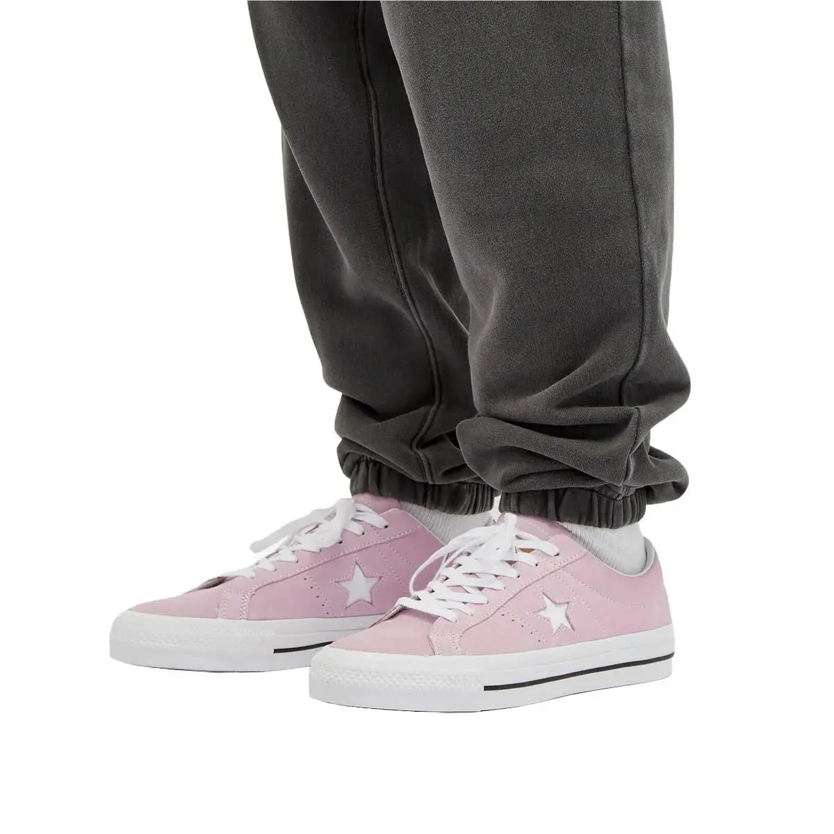 Converse shoes - Lilac/White 3