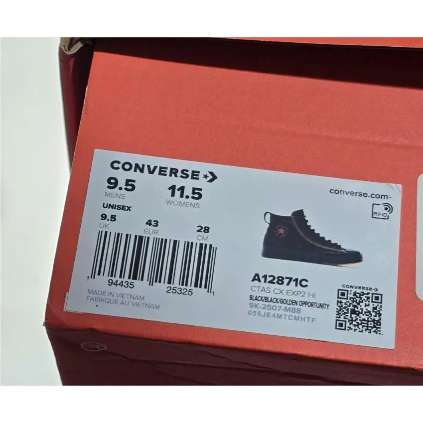 Converse shoes - Black 15