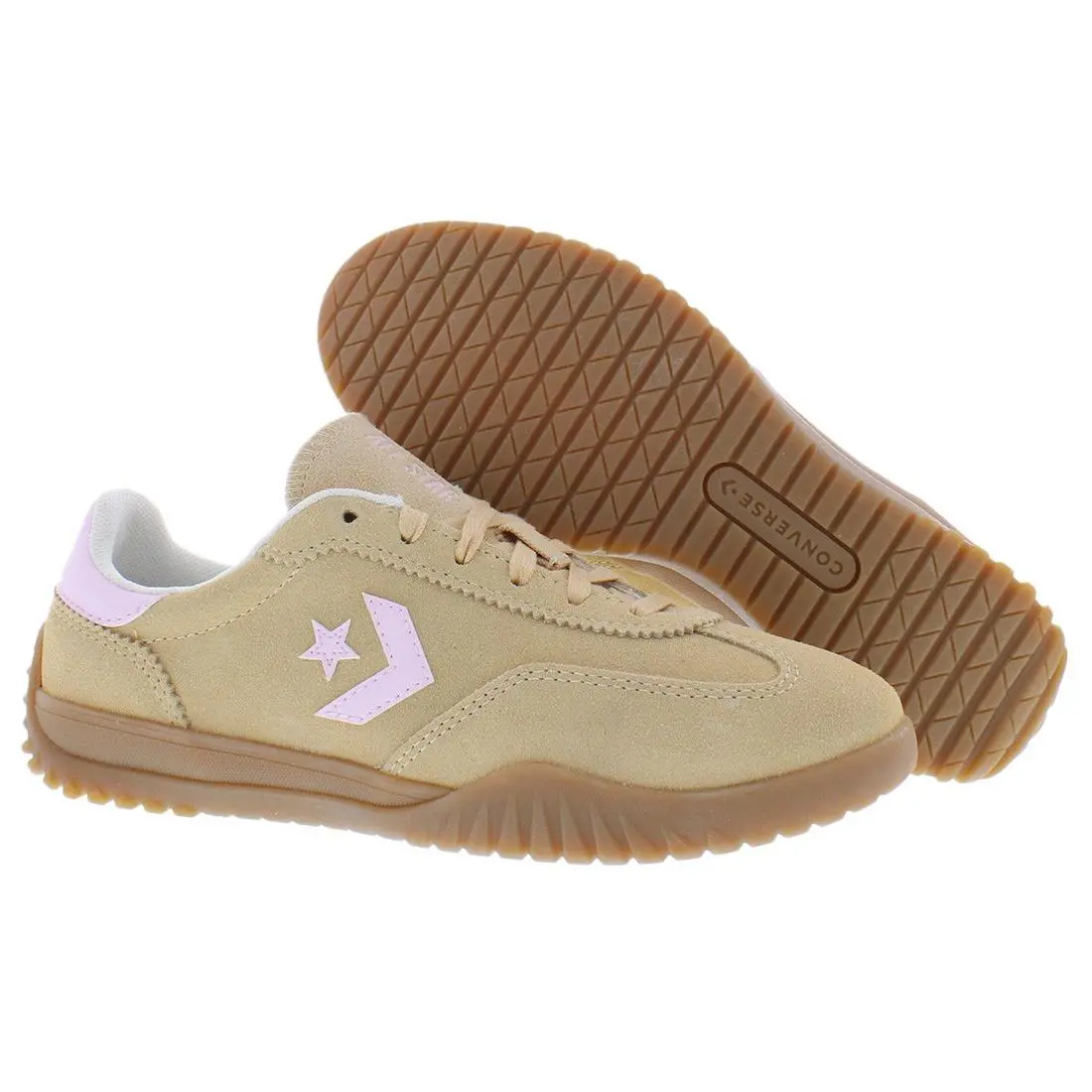 Converse shoes - Coastal Dune/Sugar Berry/Egret, Main: Brown 3