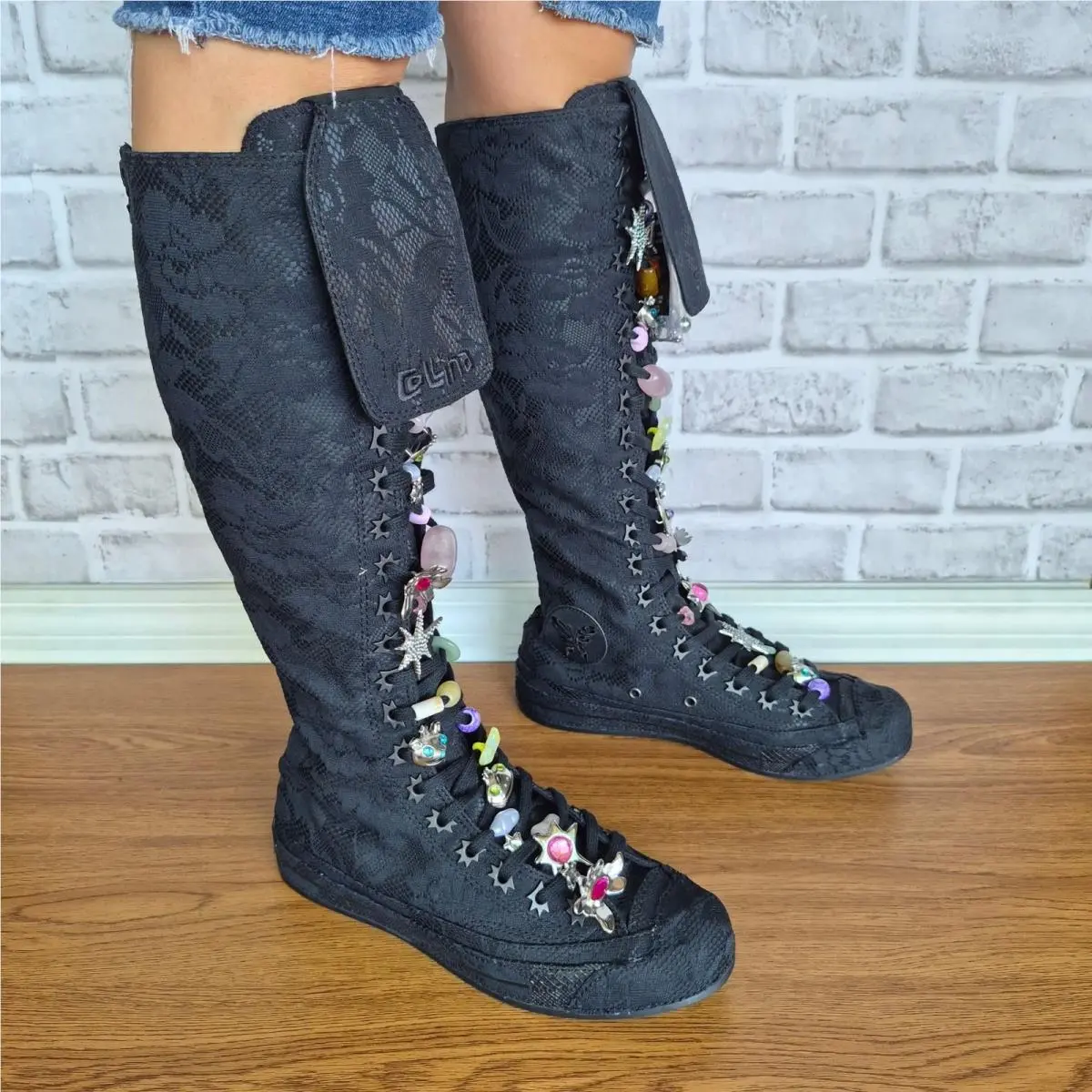 ⭐collina Strada x Converse Chuck 70 Xxhi Sz 11 Women Boots Sneaker Black A19050C